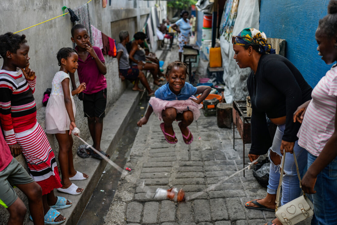 Ayuda humanitaria en Haití